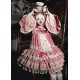 Classical Puppets Striped Palette-Lace Manor One Piece FS(Leftovers Stock/Stock is low/3 Colours/Full Payment Without Shipping)